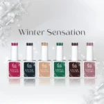 GEL POLISH WINTER SENSATION COLEÇÃO 6 CORES