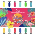 COLEÇÃO GEL POLISH TROPICAL VIBES 12 CORES