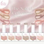 GEL POLISH THE NAKED COLLECTION COLEÇÃO 6 CORES