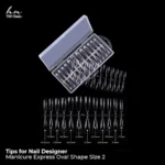 TIPS FOR NAIL DESIGNER - MANICURE EXPRESS OVAL SHAPE SIZE 3