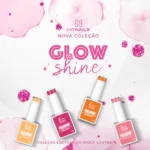 GEL POLISH GLOW SHINE COLEÇÃO 4 CORES